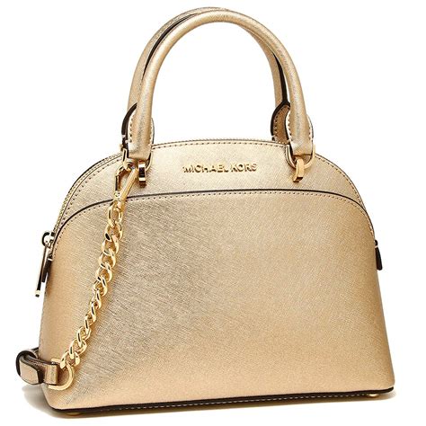 white gold michael kors purse|Michael Kors gold handbag sale.